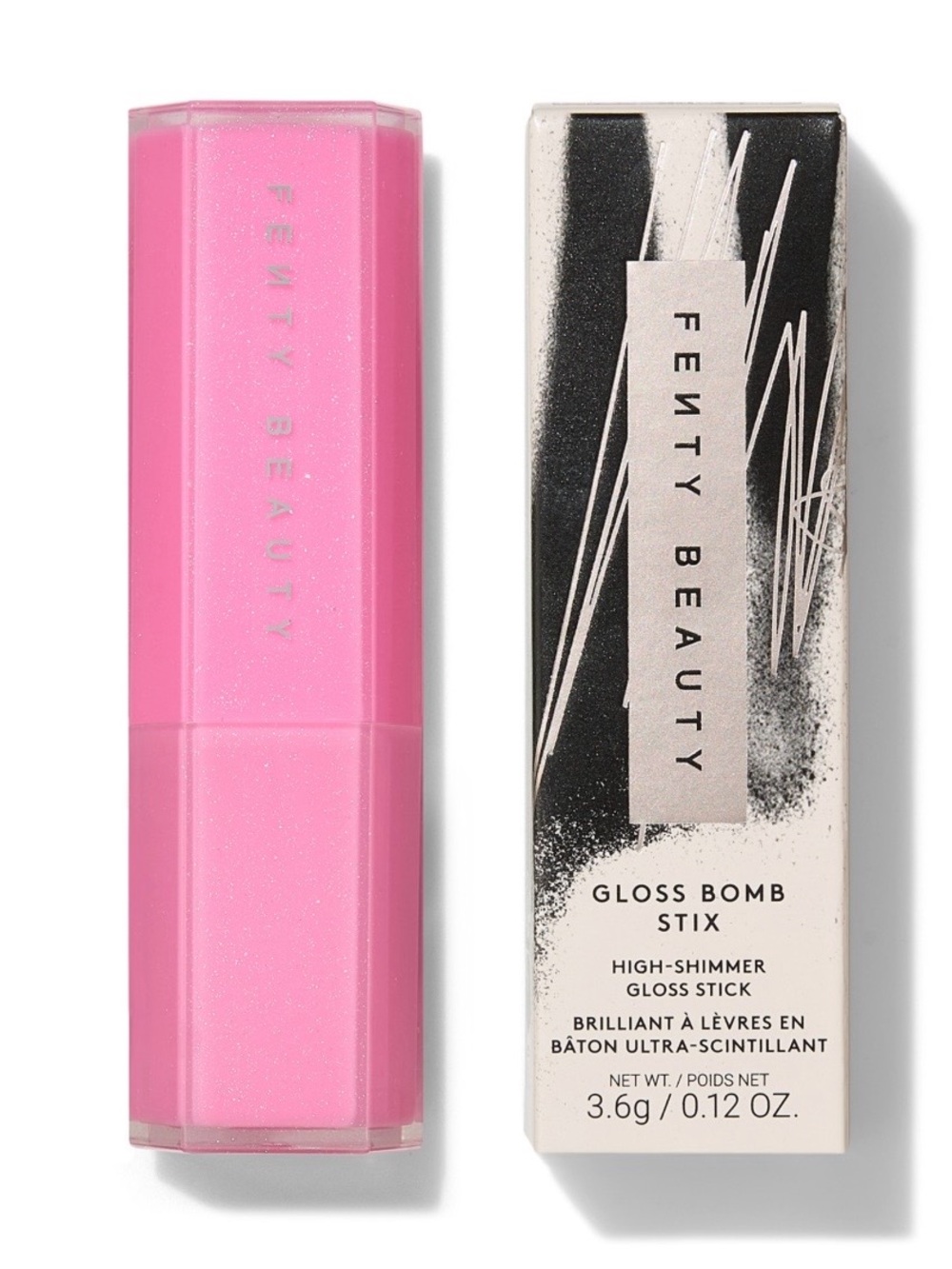 Fenty Beauty Pink Gloss Bomb Stix - Shimmery Bubblegum Pink